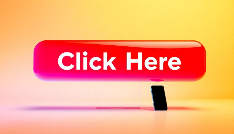 Engage users with the 'Click Here' call to action button highlighted on a digital marketing background.