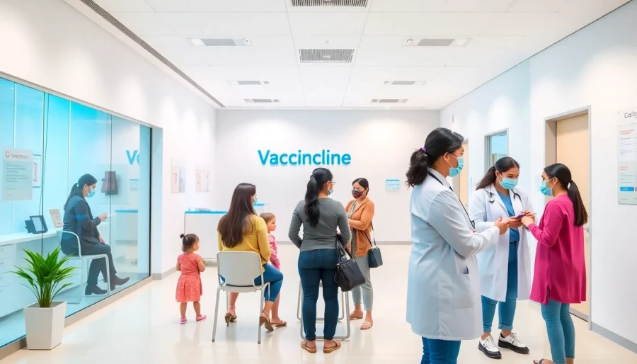 Vaccine Clinics providing friendly health services to diverse patients in a welcoming environment.