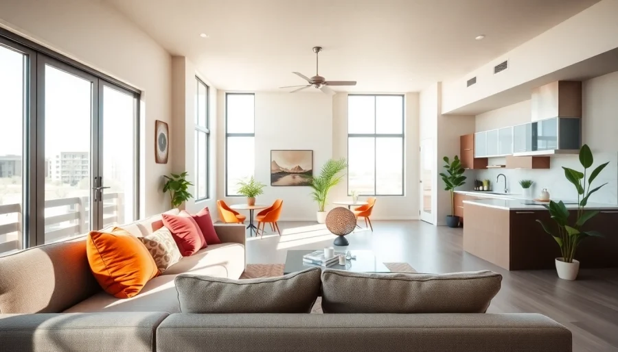 Discover modern apartments in El Mirage featuring bright interiors and stylish furnishings.