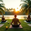 Experience a peaceful wellness retreat in Florida with serene yoga practices amidst nature.