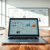 Creating effective ai presentations with innovative visuals and collaborative workspace elements.
