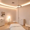 Professional Botox-Zürich treatment room with a calming ambiance and modern design.