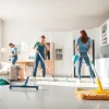 Expert Move Out Cleaning Camarillo service in progress, showcasing a pristine home transformed.