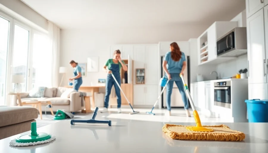 Expert Move Out Cleaning Camarillo service in progress, showcasing a pristine home transformed.