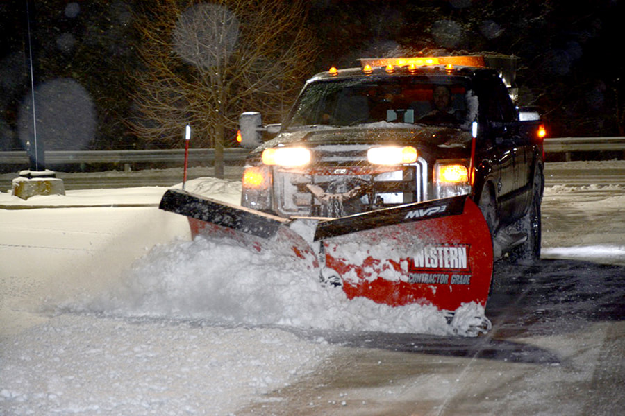 Professional snow removal services