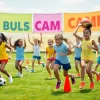 Girls engaging in various sports at Multi Sports Camps for Girls, showcasing teamwork and energy.