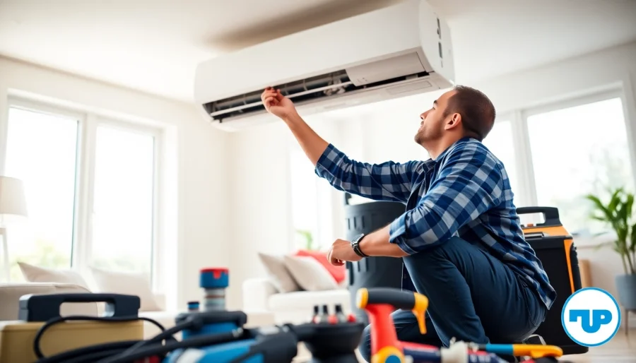 Expert AC repair in Glendale, AZ by a technician ensuring efficient and reliable service.