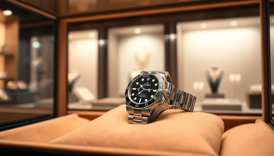 Showcase luxury watch prominently to encourage visitors to sell luxury watch.