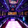 Rent a Macon party bus featuring vibrant interiors and energetic atmosphere in Georgia.