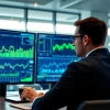 Enhance your understanding of ai trading by observing a professional trader analyzing data.