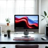 Buy Mac Studio Ultra in a professional office with natural lighting and sleek design.