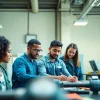 Engage in technical training at a trade school Knoxville TN, fostering collaboration and hands-on learning.