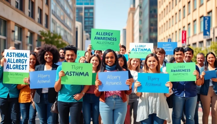Join the movement for asthma and allergy awareness at https://thezackyproject.net with diverse advocates.