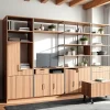 Showcase 6-in-1 Storage Solution integrated into modern home decor with sleek design.