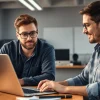 Obtain computer help from a skilled technician assisting a client with tech issues.