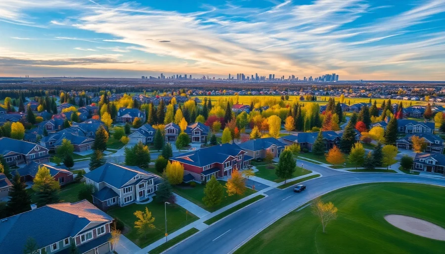 Explore Acadia Calgary’s inviting residential landscape featuring vibrant homes and community life.