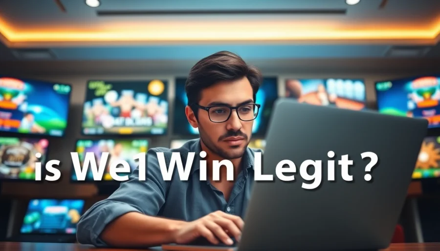 Researcher analyzing reviews to determine if We1Win is legit.