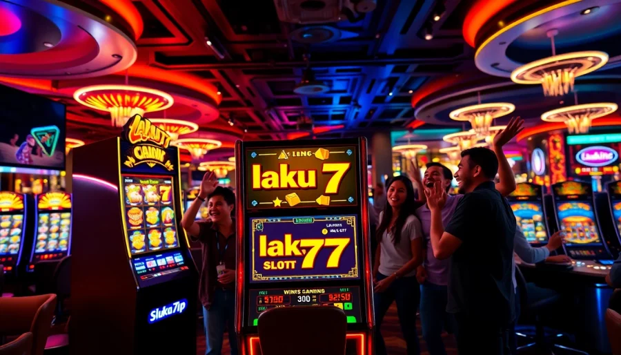 Menangkan hadiah besar dengan mesin slot laku77 yang menyenangkan dan penuh warna