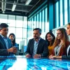 Analyze text effectively using our ai detector in a high-tech workspace environment.