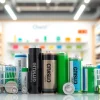 Buy batteries online in Malta with a variety of battery types displayed in a bright, modern shopping interface.