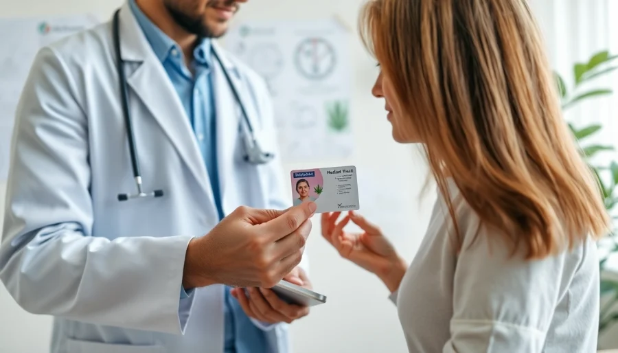 Discussing the benefits of obtaining an Ohio medical marijuana card with a healthcare professional.