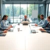 Enhance IT Services Markham with a focused team brainstorming technology solutions.