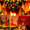 Showcasing beautiful Christmas cards London adorned with iconic landmarks in a festive setting.