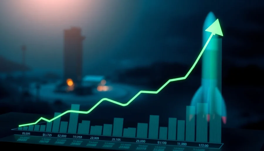 Analyze revenuerocketlab revenue growth through detailed financial graphs and launch site imagery.