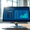 Calculate your future with the BC Mortgage Calculator showcasing interactive features.
