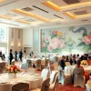 Celebrate unforgettable moments at le prestige hall with elegant decor and joyful guests.