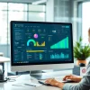Utilizing an AI content marketing platform interface for engaging marketing strategies.