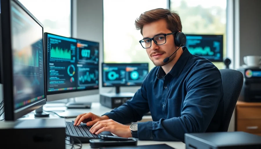 Delivering computer support and services with professionalism and expertise in a modern environment.