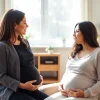 Providing Perinatal Therapy Austin support in a calm, inviting therapy session.