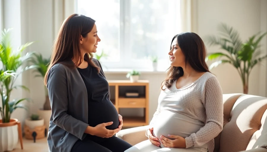 Providing Perinatal Therapy Austin support in a calm, inviting therapy session.
