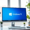 Optimieren Sie Ihr Fenster 11 Pro mit einem modernen Arbeitsplatz-Setup.