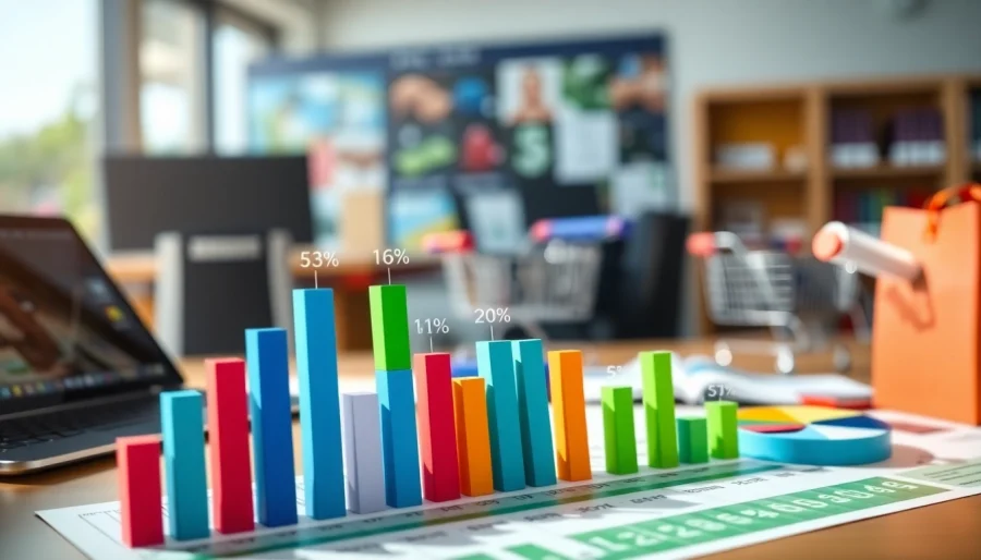 Analyze cashback comparison rates with vibrant infographics illustrating rewards and benefits.