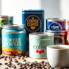 Explore diverse coffee tins showcasing unique designs and airtight features for optimal freshness.