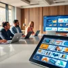 Engaging teamwork on amazon wholesale strategies in a modern office environment
