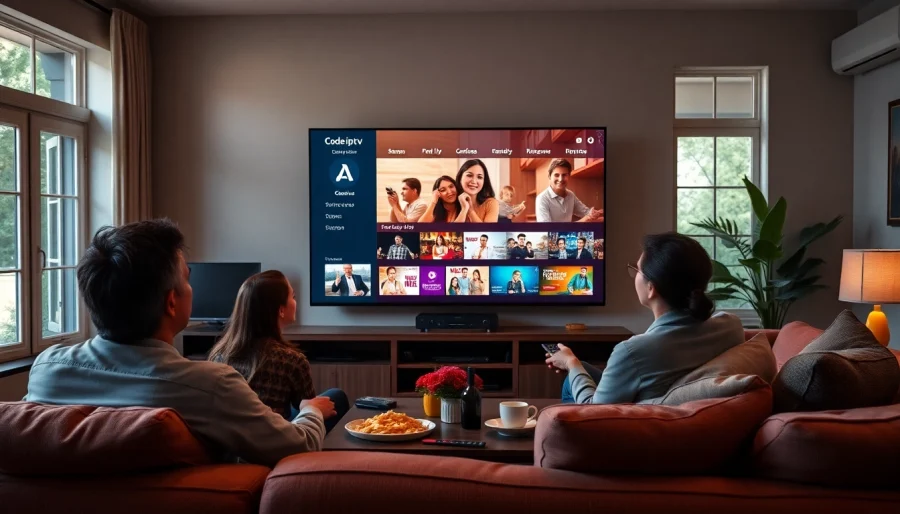 Découvrez Code iptv avec une installation conviviale dans un salon accueillant.