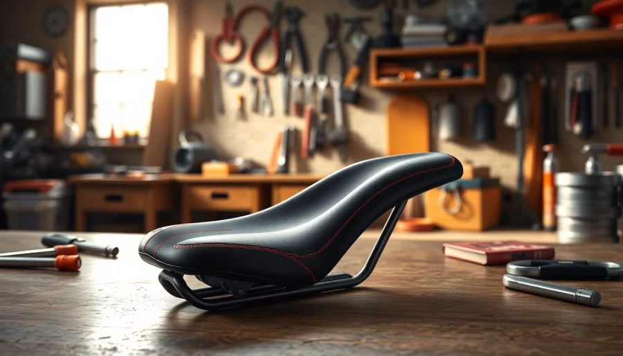 Install the E Ride Pro SR Long Seat to enhance your cycling experience with superior comfort and design.