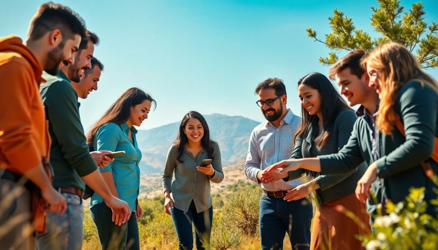 Les activités de team building maroc réunissant des participants en plein air, renforçant la cohésion d'équipe.