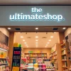 Explore ultimateshop’s diverse product range in a colorful, inviting storefront setting.