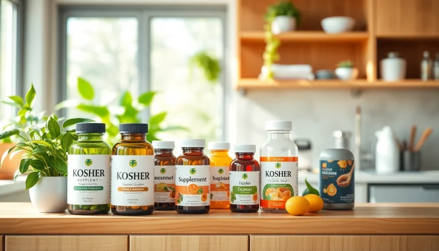 Showcase of kosher supplements highlighting vital health choices, Buy kosher supplements for your wellness.