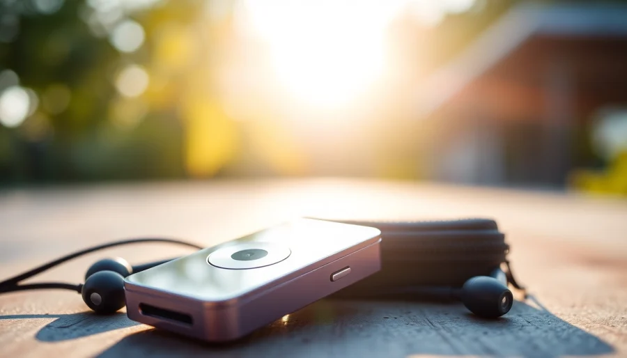 Explore the sleek design of the MP3 player available at https://hardwareplayer.com with stylish accessories.