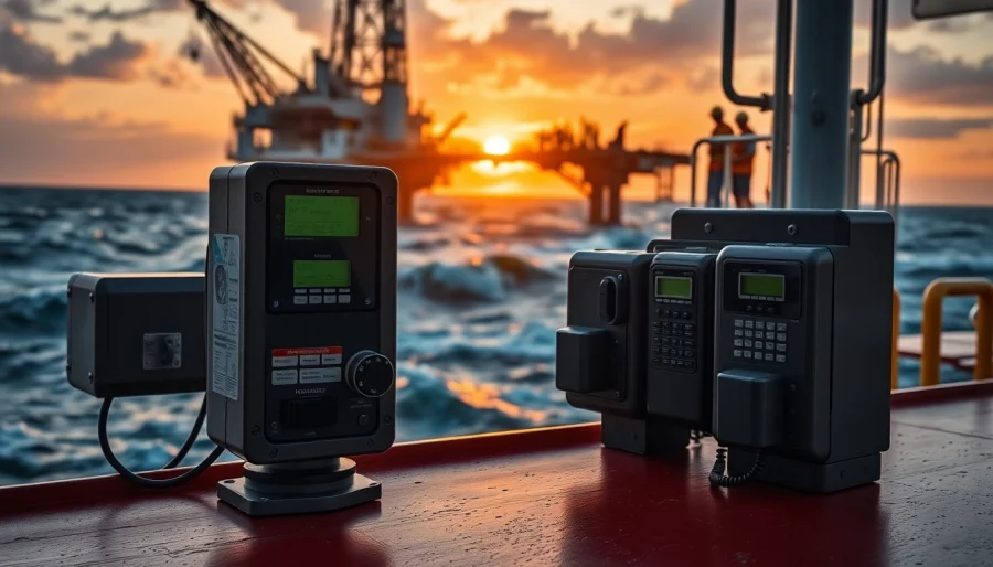 Showcase of Offshore Oil Drilling Platforms Emergency Intercom System Solution highlighting safety features and communication efficiency.