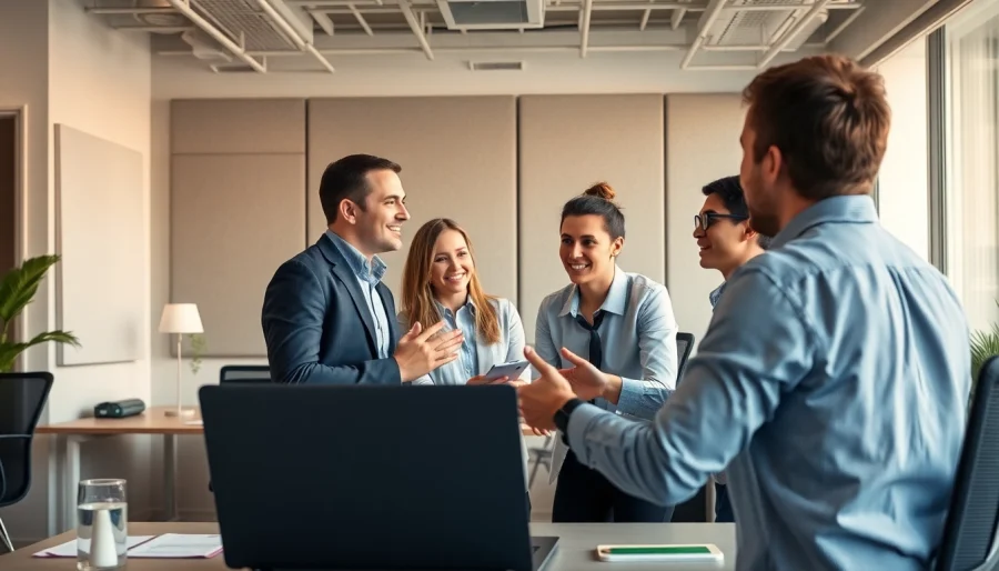 Enhance projects with sound consultancy insights from https://www.polarisacoustics.com in a modern office.