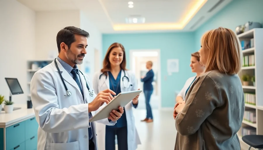 las vegas concierge doctors providing personalized healthcare in a modern clinic setting