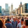 Engaging outdoor concert scene showcasing dailysport.co.uk in Birmingham's vibrant culture.