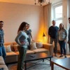 Professionelle Entrümpelung Wien: Das Team räumt eine Wohnung entspannt und zügig auf.
