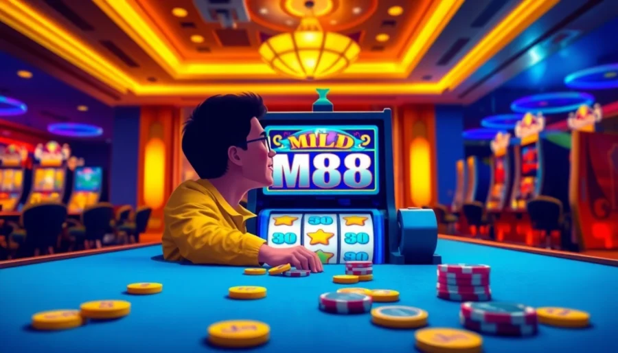 Menangkan permainan pada mesin mild88 slot dengan keceriaan dan atmosfer kasino yang menggembirakan.